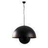 Modern Industrial Chandelier, Black Metal Body, 60 x 60 cm, Height 101 cm | E27 Socket, Max 40W | Stylish Lighting for Scandinavian & Novelty Decor