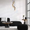 Elegant Vintage Chandelier, Metal Body, 50 x 50 cm, Adjustable Height 24-104 cm, 7 x E27 Max 40W, IP20 | Glamorous Lighting for Modern Spaces