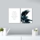 Elegant Decorative MDF Paintings (2 Pieces), 30 x 40 cm | 100% MDF, 2.7 mm Thick | Perfect for Home Decor & Modern Aesthetics, Stylish Wall Art
