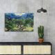 Van Gogh Decorative Canvas Painting, 45 x 70 cm, 100% Suede Canvas, 100% Wooden Frame (3 cm Thick) | Elegant Art for Home & Office Decor