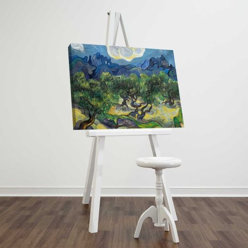 Van Gogh Decorative Canvas Painting, 45 x 70 cm, 100% Suede Canvas, 100% Wooden Frame (3 cm Thick) | Elegant Art for Home & Office Decor