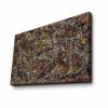 Jackson Pollock No. 5 Decorative Canvas Painting, 45 x 70 cm, 100% Suede Canvas, 3 cm Wooden Frame | Stunning Art for Home & Office Decor