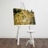Decorative Canvas Painting by Renoir, 'Path Leading through Tall Grass', 45 x 70 cm, 100% Suede Canvas, 100% Wooden Frame (3 cm Thick) | Elegant Wall Art