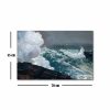 Thomas Moran Decorative Canvas Painting, 45 x 70 cm, 100% Suede Canvas, 100% Wooden Frame (3 cm Thick) | Elegant Art for Home & Office Decor