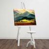 Elegant Decorative Canvas Painting by Caspar David Friedrich, 45 x 70 cm, 100% Suede Canvas, 3 cm Wooden Frame | Perfect for Home Decor & Art Lovers