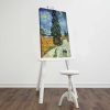 Van Gogh Decorative Canvas Painting, 45 x 70 cm, 100% Suede Canvas, 100% Wooden Frame (3 cm Thick) | Elegant Art for Home & Office Decor
