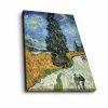 Van Gogh Decorative Canvas Painting, 45 x 70 cm, 100% Suede Canvas, 100% Wooden Frame (3 cm Thick) | Elegant Art for Home & Office Decor