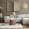 Elegant Decorative Canvas Paintings (2 Pieces), 100% Canvas, 45 x 70 cm Each | 100% Pine Wood Frame | Total Size: 95 x 70 cm | Perfect for Home Decor