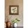 Elegant Decorative Framed Painting, 15.5 x 15.5 cm | 100% Ceramic with 100% Wooden Frame (2.5 cm Thick) | UV Printed Art for Stylish Home Décor