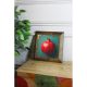 Elegant Decorative Framed Painting, 100% Stone, 15.5 x 15.5 cm | Sturdy 100% Wooden Frame (2.5 cm Thick) | UV Printed Art for Home Décor