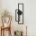 Stylish Black Decorative Metal Wall Accessory, 32 x 85 cm | 100% Steel, 1.5 mm Thickness | Lightweight & Durable, Perfect for Modern Decor