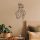 Stylish Black Decorative Metal Wall Accessory, 34 x 61 cm | 100% Steel, 1.2 mm Thick | Lightweight & Durable, Perfect for Modern Home Decor