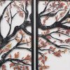 Stylish Black Decorative Metal Wall Accessory, 48 x 98 cm | 100% Steel, 1.2 mm Thickness | Lightweight 1.4 kg | Perfect for Modern Home Decor