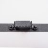 Stylish Black Decorative Metal Wall Accessory, 48 x 98 cm | 100% Steel, 1.2 mm Thickness | Lightweight 1.4 kg | Perfect for Modern Home Decor