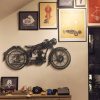 Stylish Black Decorative Metal Wall Accessory, 47 x 100 cm, 100% Steel (1.5 mm Thick) | Lightweight 1.7 kg | Perfect for Modern Home Decor