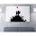 Stunning Banksy Decorative Canvas Painting, 50 x 70 cm, 50% Cotton/50% Polyester, Digital Print on Canvas, Framed with 2 x 3 cm Wooden Frame, Perfect for Modern Decor