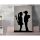 Stunning Banksy Decorative Canvas Painting, 50 x 70 cm, 50% Cotton/50% Polyester, Digital Print on Canvas, Framed with 2 x 3 cm Wooden Frame, Perfect for Modern Decor