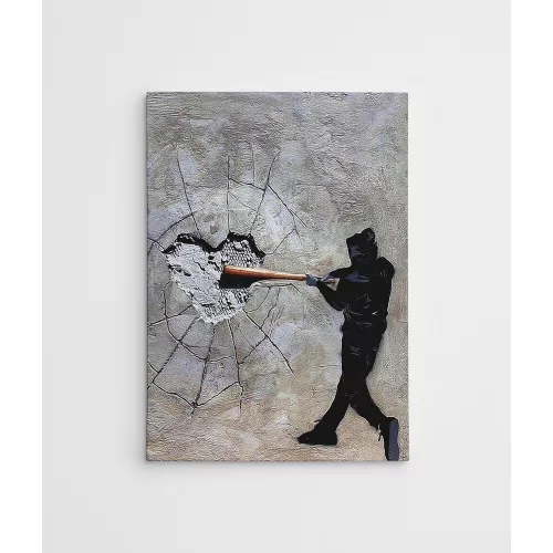 Stunning Decorative Canvas Painting, 70 x 100 cm, 50% Cotton/50% Polyester, Digital Print on Canvas, Framed with 2 x 3 cm Wooden Frame, Elegant Art for Home Decor