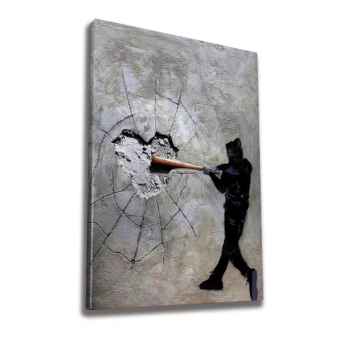Stunning Decorative Canvas Painting, 70 x 100 cm, 50% Cotton/50% Polyester, Digital Print on Canvas, Framed with 2 x 3 cm Wooden Frame, Elegant Art for Home Decor
