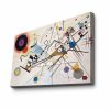 Vasili Kandinsky Decorative Canvas Painting, 45 x 70 cm, 100% Canvas, 100% Wooden Frame (2.8 cm Thick) | Perfect for Modern Home Decor & Art Lovers