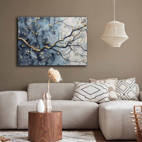 Stunning Decorative Canvas Painting, 70 x 100 cm | 100% Canvas (2.8 mm) & 100% Pine Wood Frame | Perfect for Home Decor & Art Lovers