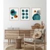 Elegant Decorative Framed MDF Paintings (3 Pieces), 50 x 70 cm | 100% MDF & Solid Wood Frame, 2.5 cm Thick | Perfect for Home Decor & Art Lovers