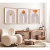 Elegant Decorative Framed MDF Paintings (3 Pieces), 50 x 70 cm | 100% MDF & Solid Wood Frame, 2.5 cm Thick | Perfect for Home Decor & Art Lovers