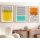 Elegant Decorative Framed MDF Paintings (3 Pieces), 50 x 70 cm | 100% MDF & Solid Wood Frame, 2.5 cm Thick | Perfect for Home Decor & Art Lovers