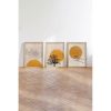 Elegant Decorative Framed MDF Paintings (3 Pieces), 50 x 70 cm | 100% MDF & Solid Wood Frame, 2.5 cm Thick | Perfect for Home Decor & Art Lovers