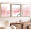 Elegant Decorative Framed MDF Paintings (3 Pieces), 50 x 70 cm | 100% MDF & Solid Wood Frame, 2.5 cm Thick | Perfect for Home Decor & Art Lovers