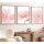 Elegant Decorative Framed MDF Paintings (3 Pieces), 50 x 70 cm | 100% MDF & Solid Wood Frame, 2.5 cm Thick | Perfect for Home Decor & Art Lovers