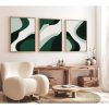 Elegant Decorative Framed MDF Paintings (3 Pieces), 50 x 70 cm | 100% MDF & Solid Wood Frame, 2.5 cm Thick | Perfect for Home Decor & Art Lovers