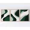 Elegant Decorative Framed MDF Paintings (3 Pieces), 50 x 70 cm | 100% MDF & Solid Wood Frame, 2.5 cm Thick | Perfect for Home Decor & Art Lovers