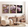 Elegant Decorative Framed MDF Paintings (3 Pieces), 50 x 70 cm | 100% MDF & Solid Wood Frame, 2.5 cm Thick | Perfect for Home Decor & Art Lovers