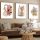 Elegant Decorative Framed MDF Paintings (3 Pieces), 50 x 70 cm | 100% MDF & Solid Wood Frame, 2 cm Thick | Perfect for Home Decor & Art Lovers