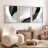 Elegant Decorative Framed MDF Paintings (3 Pieces), 50 x 70 cm | 100% MDF & Solid Wood Frame, 2 cm Thick | Perfect for Home Decor & Art Lovers