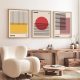 Elegant Decorative Framed MDF Paintings (3 Pieces), 50 x 70 cm | 100% MDF & Solid Wood Frame, 2 cm Thick | Perfect for Home Decor & Art Lovers