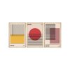 Elegant Decorative Framed MDF Paintings (3 Pieces), 50 x 70 cm | 100% MDF & Solid Wood Frame, 2 cm Thick | Perfect for Home Decor & Art Lovers