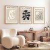 Elegant Decorative Framed MDF Paintings (3 Pieces), 50 x 70 cm | 100% MDF & Solid Wood Frame, 2 cm Thick | Perfect for Home Decor & Art Lovers