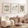 Elegant Decorative Framed MDF Paintings (3 Pieces), 50 x 70 cm | 100% MDF & Solid Wood Frame, 2 cm Thick | Perfect for Home Decor & Art Lovers