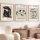 Elegant Decorative Framed MDF Paintings (3 Pieces), 50 x 70 cm | 100% MDF & Solid Wood Frame, 2 cm Thick | Perfect for Home Decor & Art Lovers