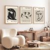Elegant Decorative Framed MDF Paintings (3 Pieces), 50 x 70 cm | 100% MDF & Solid Wood Frame, 2 cm Thick | Perfect for Home Decor & Art Lovers