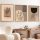 Elegant Decorative Framed MDF Paintings (3 Pieces), 50 x 70 cm | 100% MDF & Solid Wood Frame, 2 cm Thick | Perfect for Home Decor & Art Lovers
