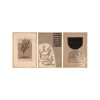 Elegant Decorative Framed MDF Paintings (3 Pieces), 50 x 70 cm | 100% MDF & Solid Wood Frame, 2 cm Thick | Perfect for Home Decor & Art Lovers
