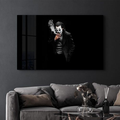 Elegant Tempered Glass Painting, 46 x 72 cm | 100% Tempered Glass (4 mm) | Stunning UV Printing for Modern Home Decor & Art Display