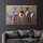 Elegant Tempered Glass Painting, 46 x 72 cm | 100% Tempered Glass (4 mm) | Stunning UV Printing for Modern Home Decor & Art Display