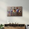 Elegant Tempered Glass Painting, 46 x 72 cm | 100% Tempered Glass (4 mm) | Stunning UV Printing for Modern Home Decor & Art Display
