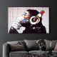 Elegant Tempered Glass Painting, 46 x 72 cm | 100% Tempered Glass (4 mm) | Stunning UV Printing for Modern Home Decor & Art Display