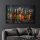 Elegant Tempered Glass Painting, 46 x 72 cm | 100% Tempered Glass (4 mm) | Stunning UV Printing for Modern Home Decor & Art Display