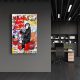 Elegant Tempered Glass Painting, 46 x 72 cm | 100% Tempered Glass (4 mm) | Stunning UV Printing for Modern Home Decor & Art Display